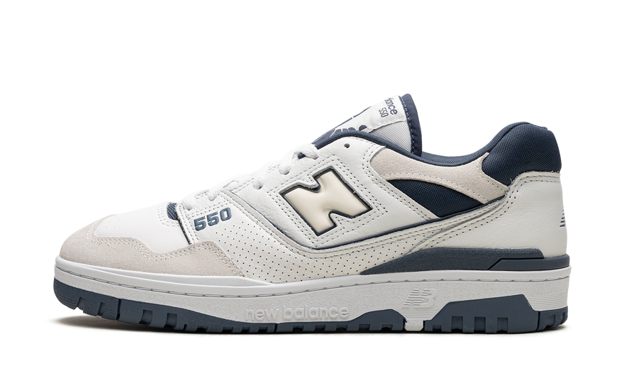 New Balance 550 White Dusty Blue: la zapatilla retro que eleva tu estilo urbano
