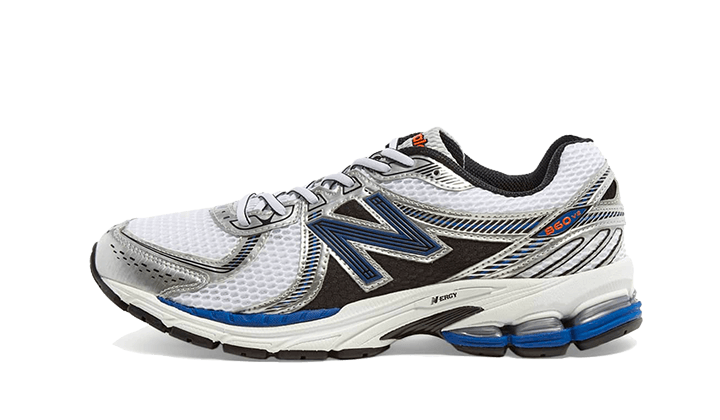 New Balance 860v2 Λευκό Team Royal Silver: σταθερότητα και στυλ σε κάθε βήμα