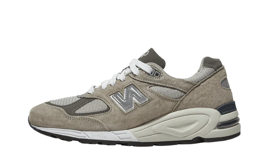New Balance 990v2 MiUSA Grey: la icónica gris con confort premium y estilo atemporal