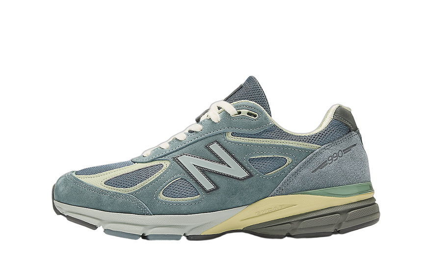 New Balance 990v4 MiUSA Auralee Blue - Prémiové pohodlí a minimalistický styl