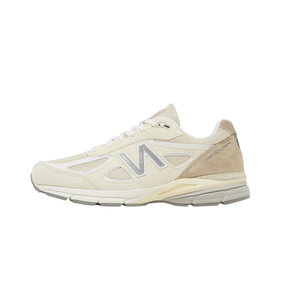 New Balance 990v4 MiUSA Limestone: Clásico renovado que equilibra estilo y rendimiento