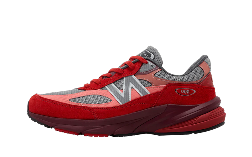 New Balance 990v6 MiUSA Community Red: the bright red sneaker that redefines the classic