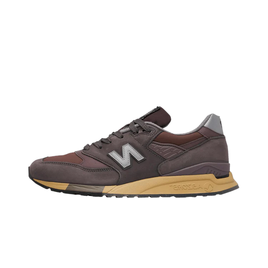 New Balance 998 MiUSA Stone Island Raso Gommato — Estilo