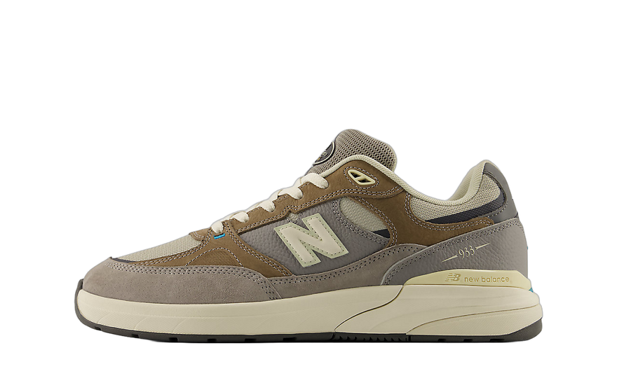 New Balance Numeric 933 Andrew Reynolds Grey Day (2026): la firma de The Boss en su versión más limpia