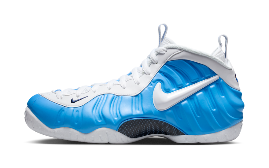 Nike Air Foamposite Pro University Blue (2026) — La Foamposite azul que domina cancha y calle