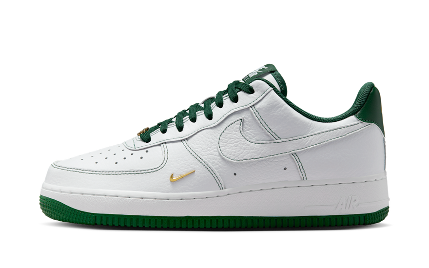 Nike Air Force 1 Low Mini Jewel White Gorge Green: o clássico reinventado com brilho subtil