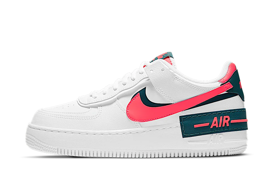 Nike Air Force 1 Low Shadow White Solar Red: The AF1 that elevates your urban style