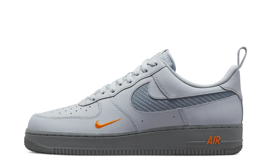Nike Air Force 1 Low Wolf Grey Kumquat — El clásico reinventado para tu estilo urbano