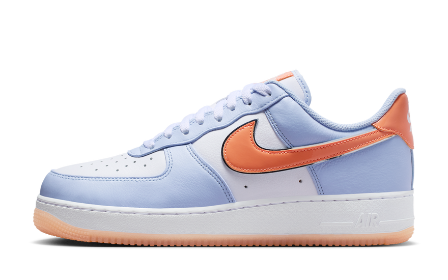 Nike Air Force 1 Low '07 Hydrogen Blue Orange Frost: el clásico con un giro vibrante