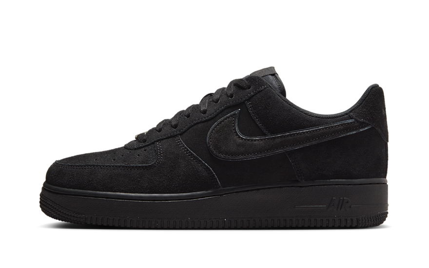 Nike Air Force 1 Low '07 LV8 Black Cat — Minimalismo urbano en negro total