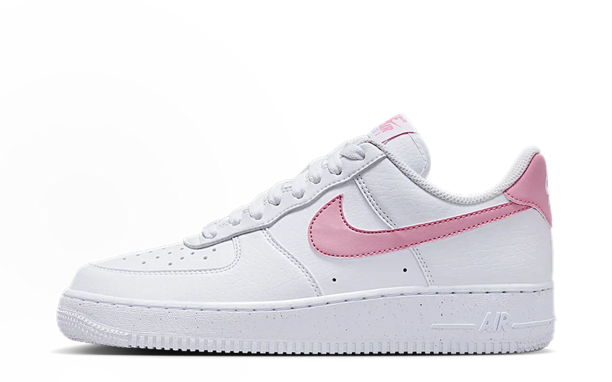 Nike Air Force 1 07 Next Nature White Elemental Pink — Sustainable sneakers and city style