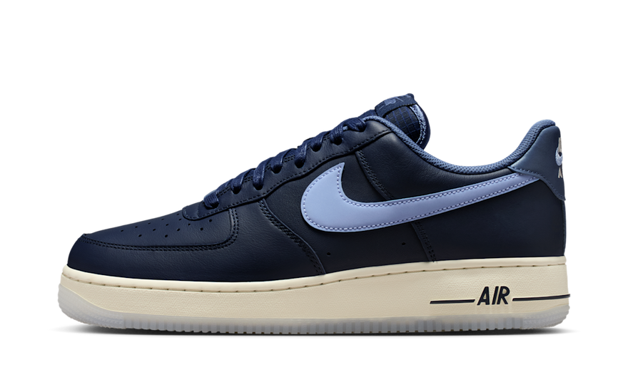 Nike Air Force 1 Low '07 Obsidian Diffused Blue: El clásico blanco con acentos diffused blue