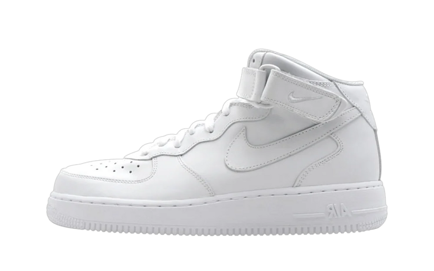 Nike Air Force 1 Mid Triple White: el imprescindible blanco para tu armario urbano