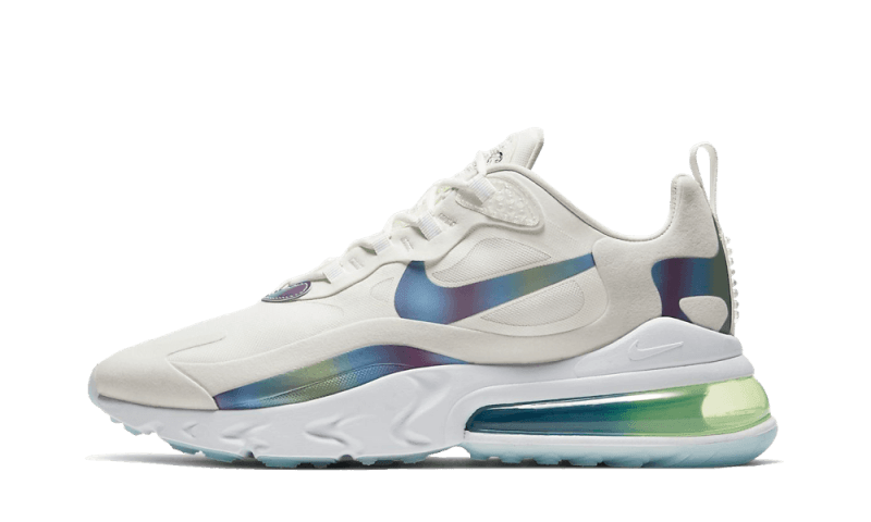 Nike Air Max 270 React Bubble Pack White: bílé, maximální pohodlí a městský styl