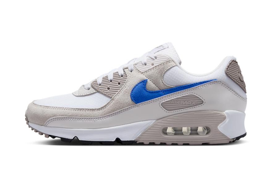 Nike Air Max 90 College Grey Racer Blue — la silueta que necesitas hoy