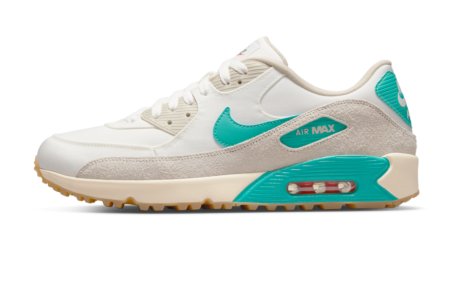 Nike Air Max 90 Golf Sail Washed Teal: estilo y rendimiento en el green