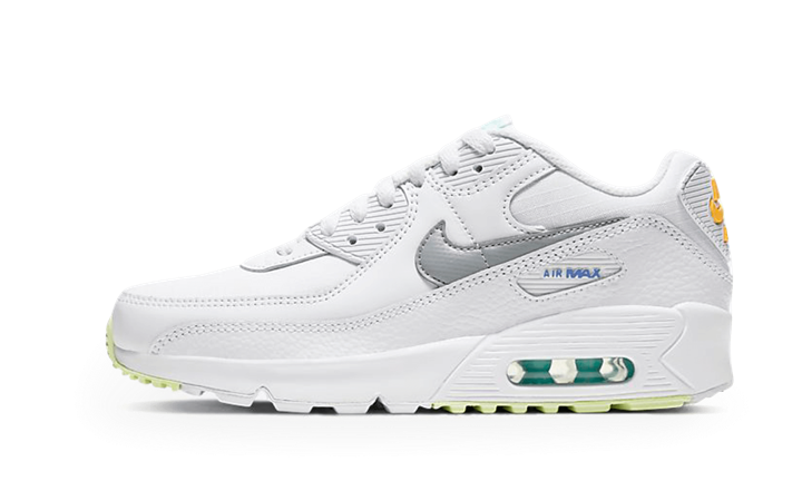 Nike Air Max 90 White Laser Orange Aurora: El Clásico que Reinventa el Juego