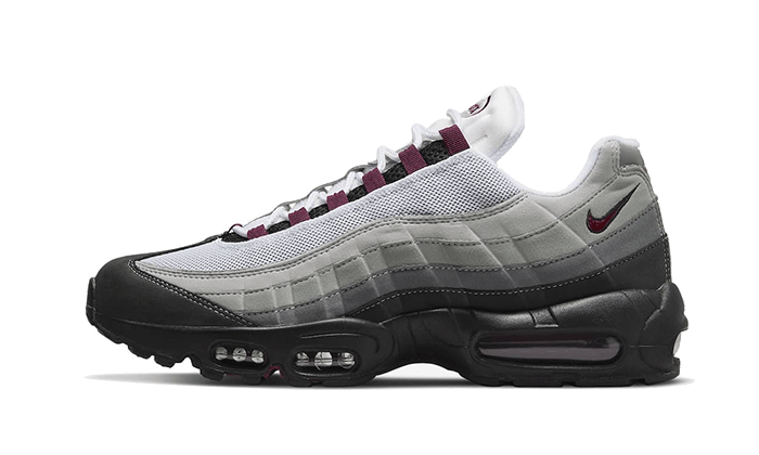 Nike Air Max 95 Dark Beetroot: presencia retro borgoña con amortiguación Air