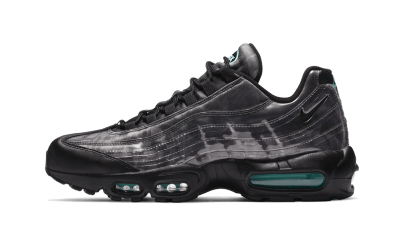 Nike Air Max 95 Footprint Black: The classic black that transforms your street style