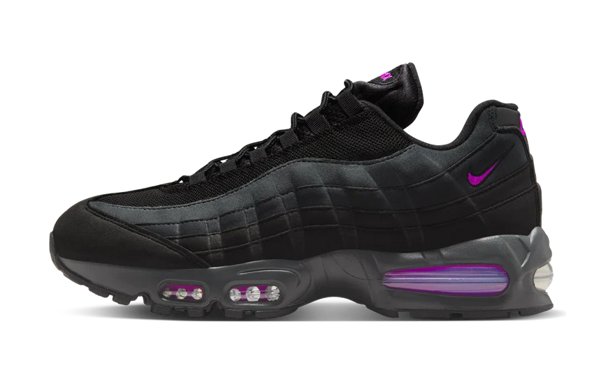Nike Air Max 95 OG Big Bubble Black Vivid Purple — Urban impact and retro comfort