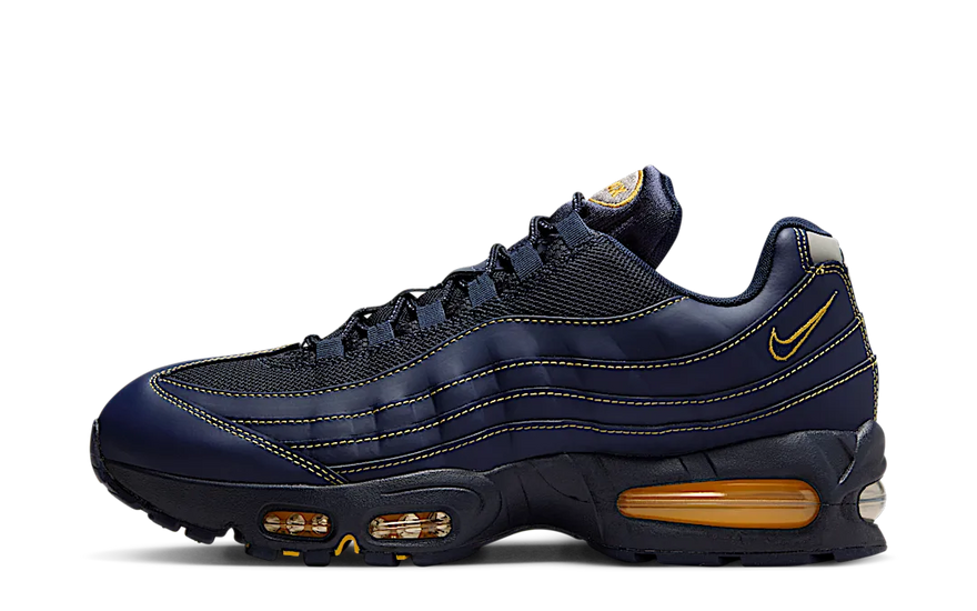 Nike Air Max 95 OG Big Bubble Michigan: the Michigan icon returns with an XL bubble