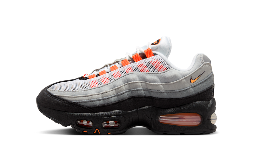 Nike Air Max 95 OG Bright Mandarin (2025) — Reinvención 90s con energía urbana