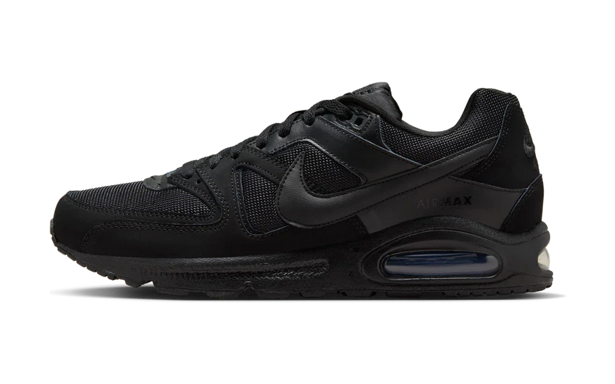 Nike Air Max Command Triple Black — Urban attitude and all-day comfort