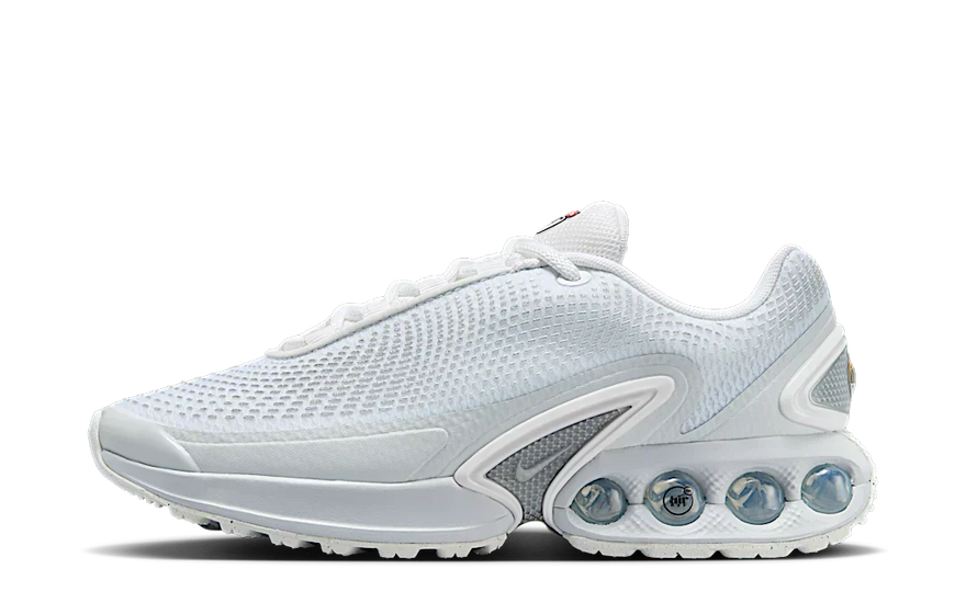 Nike Air Max Dn Wit Puur Platina: de witte schoen die je stedelijke uitstraling herdefinieert