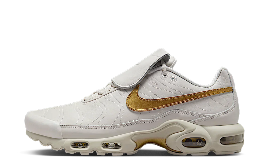 Nike Air Max Plus Tiempo Metallic Gold: Oro urbano que reinventa tu streetwear