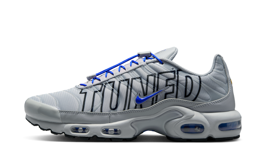 Nike Air Max Plus Tuned Pack Wolf Grey Racer Blue: estilo retro con amortiguación Tuned Air