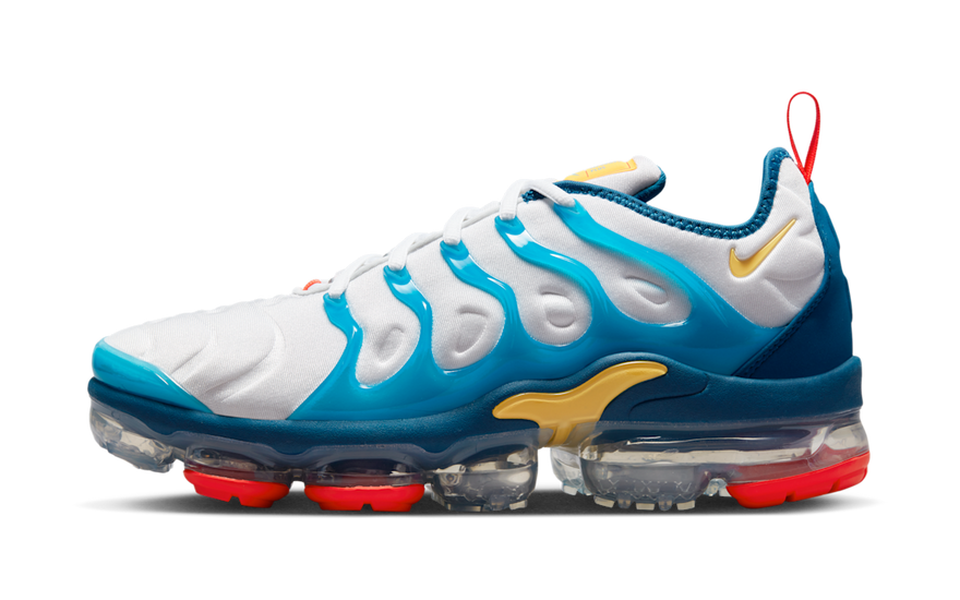 Nike Air VaporMax Plus White Citron Pulse Industrial Blue — Style and Cushioning
