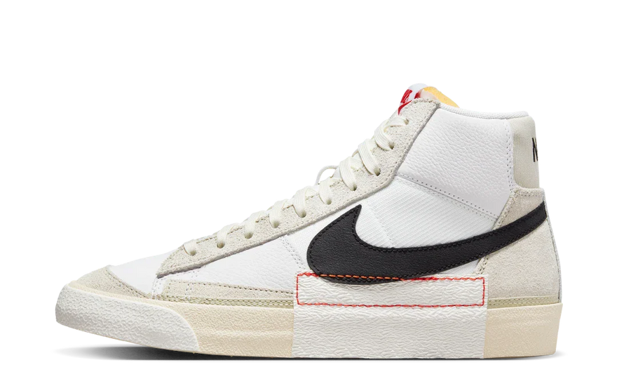 Nike Blazer Mid 77 Pro Club White Black Light Bone Summit White — Estilo vintage que no pasa desapercibido