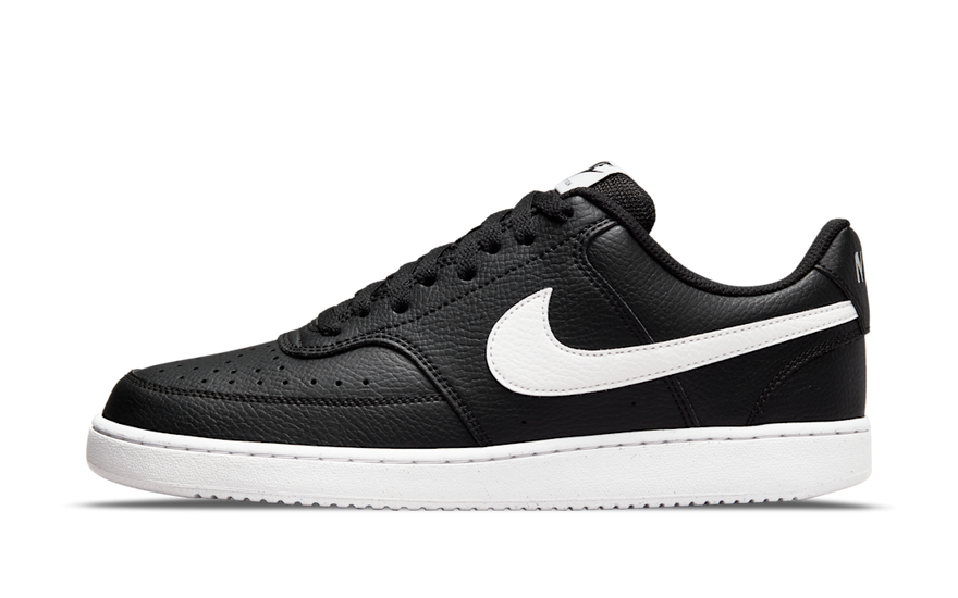 Nike Court Vision Low Next Nature Black White: clásico retro sostenible para tu streetwear