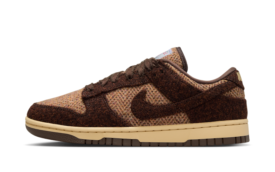 Nike Dunk Low Harris Tweed Sesame: Tweed artesanal que eleva tu streetwear