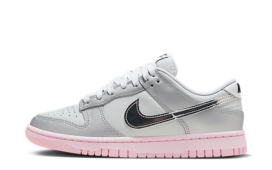 Nike Dunk Low LX Metallic Silver Pink Foam: Brilla con estilo urbano