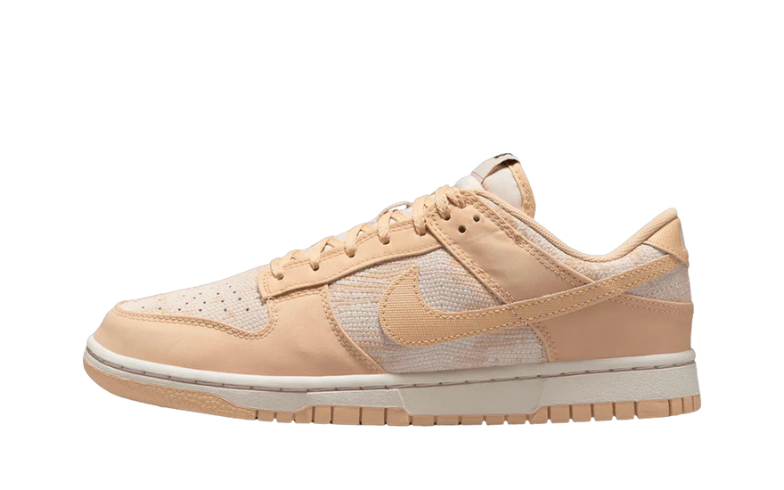 Nike Dunk Low Light Orewood Snakeskin: urban elegance with premium snakeskin