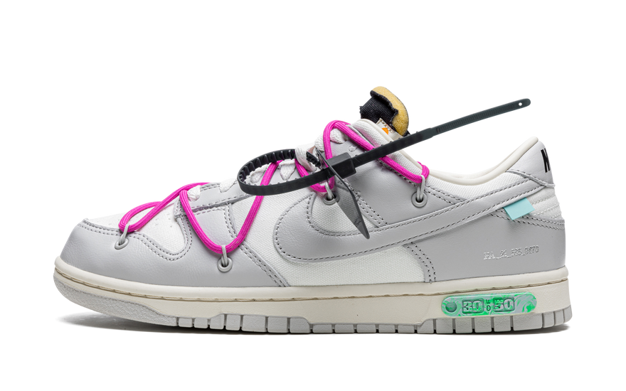 Nike Dunk Low Off-White Lot 30: El Dunk reinventado para coleccionistas y streetwear