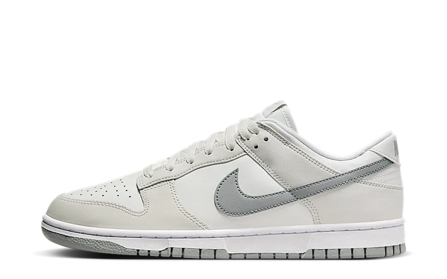 Nike Dunk Low Retro Summit White Light Smoke Grey — Minimalist and Timeless Sneaker