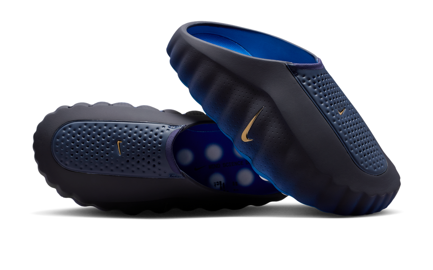 Nike Mind 001 Slide Blackened Blue Game Royal — Slide urbano con comodidad extrema