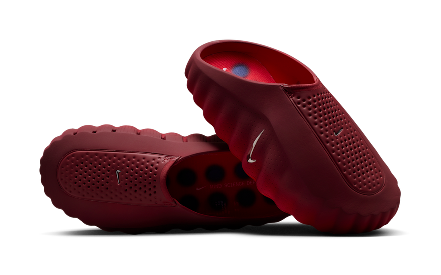Nike Mind 001 Slide Team Red University Red: slides rojas con comodidad urbana