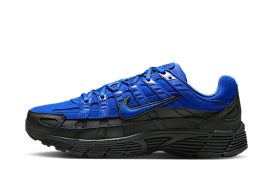 Nike P-6000 PRM Hyper Royal Dark Smoke Grey Hyper Blue — Retro running con actitud urbana