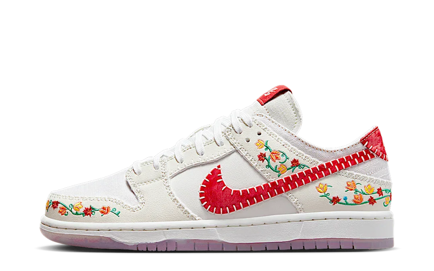 Nike SB Dunk Low Decon N7 Opti Yellow University Red: Deconstructed, technical, and with a cause