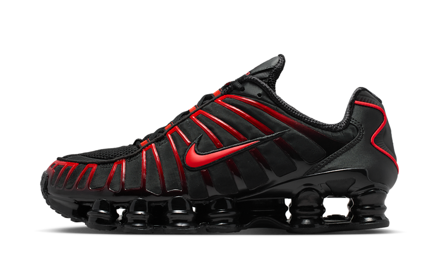 Nike Shox TL Black Light Crimson: The classic Shox that drives your urban style