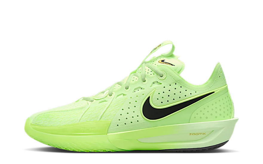 Nike Zoom GT Cut 3 Barely Volt: speed, control, and style on the track