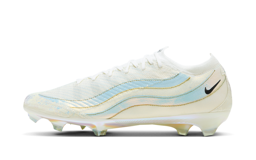 Nike Zoom Mercurial Vapor 16 Elite FG Air Max 95 White: Speed and style for your game