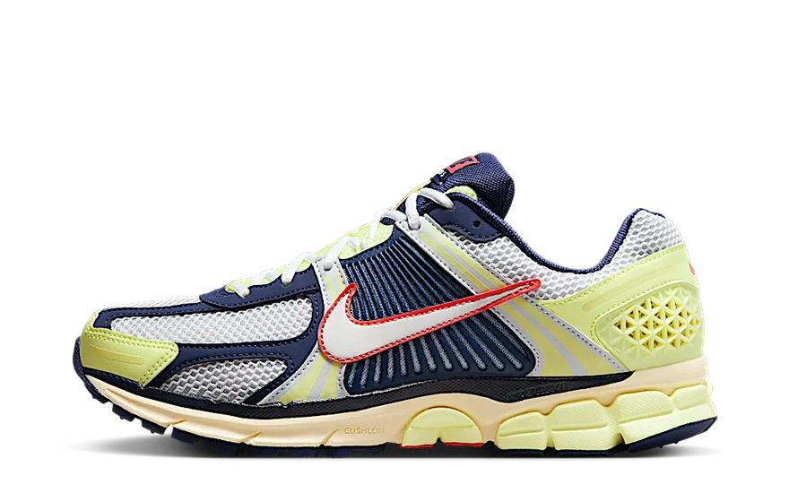 Nike Zoom Vomero 5 Volt Navy: Amortiguación reactiva y estilo urbano