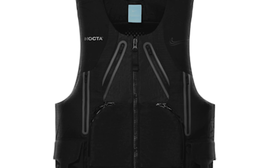 Nike x Drake NOCTA Tactical Vest Black: el chaleco técnico que está rompiendo el streetwear