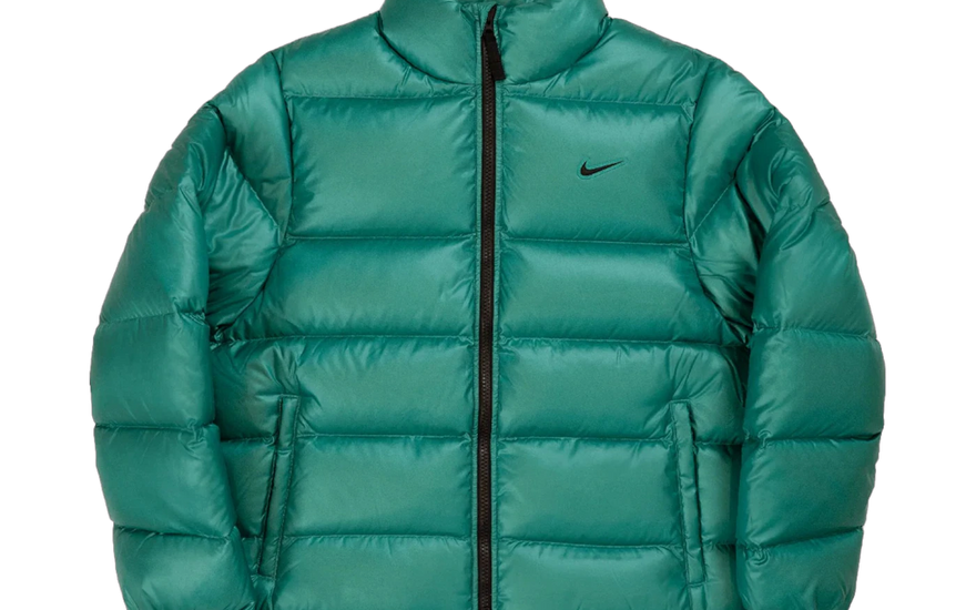 Nike x NOCTA Sunset Puffer Jacket Neptune Green: the essential puffer for streetwear
