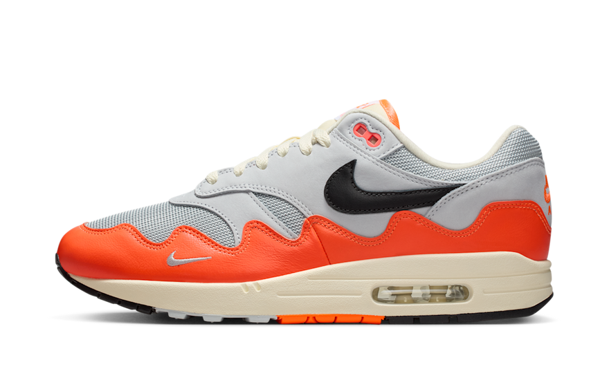 Patta x Nike Air Max 1 Hyper Crimson — Impacto urbano y comodidad total