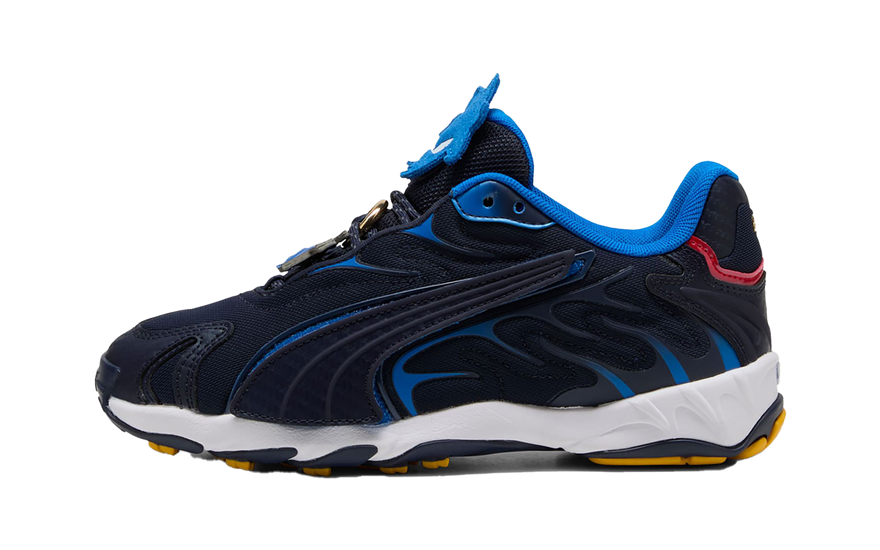 Puma Inhale Sonic The Hedgehog Sonic: Zapatillas retro running azul eléctrico que aceleran tu estilo
